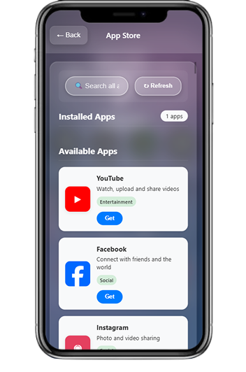 App Store Screenshot 1